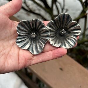 Floral Metal Drawer Knobs